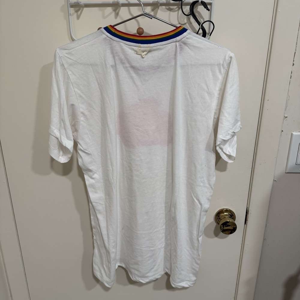 Camp Collection Colorful Retro Style The Brook & the Bluff T-Shirt Size Large - Picture 2 of 9